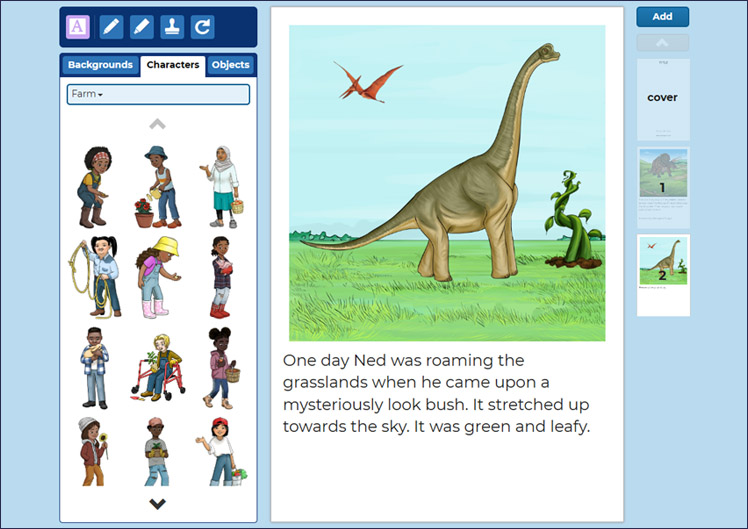 Build-a-Book Writing Tool